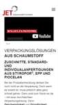 Mobile Screenshot of jet-verpackungen.de